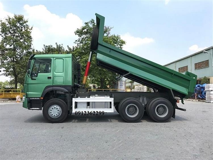 XE TẢI BEN HOWO 290 HP THÙNG U